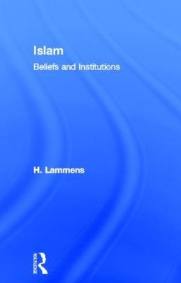 Islam - H. Lammens