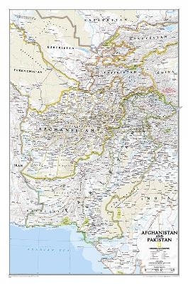 Afghanistan/pakistan, Tubed - National Geographic Maps