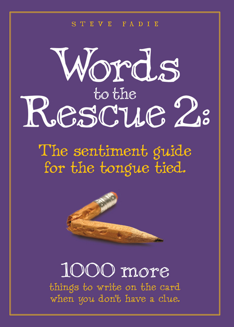 Words to the Rescue 2 -  Steve Fadie