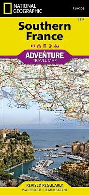 Southern France - National Geographic Maps