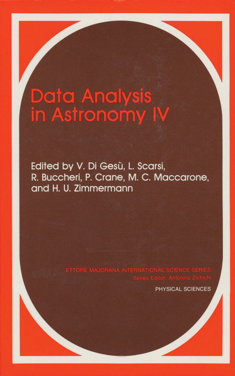 Data Analysis in Astronomy IV - 