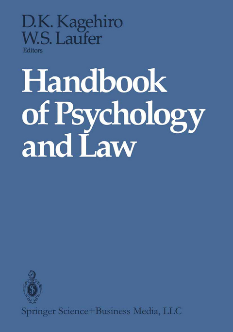 Handbook of Psychology and Law - 