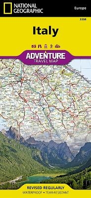 Italy - National Geographic Maps