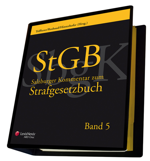 StGB - Salzburger Kommentar zum Strafgesetzbuch / Salzburger Kommentar zum Strafgesetzbuch - Rainer J. Nimmervoll, Eva Wach, Nina Marlene Schallmoser