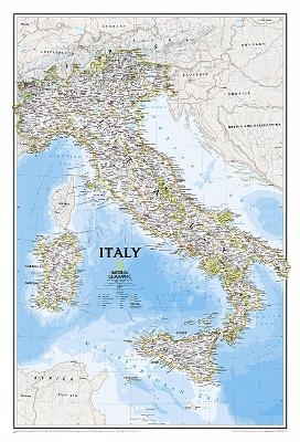 Italy Classic, Tubed - National Geographic Maps