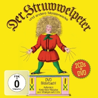 Der Struwwelpeter und andere Meisterwerke, 1 DVD + 2 Audio-CDs - Heinrich Hoffmann