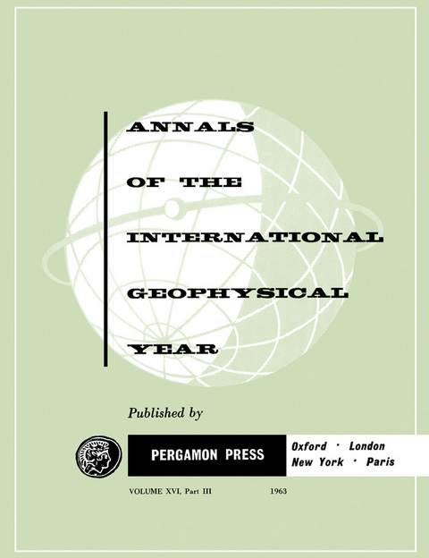 Calendar Record for the International Geophysical Cooperation 1959 - 