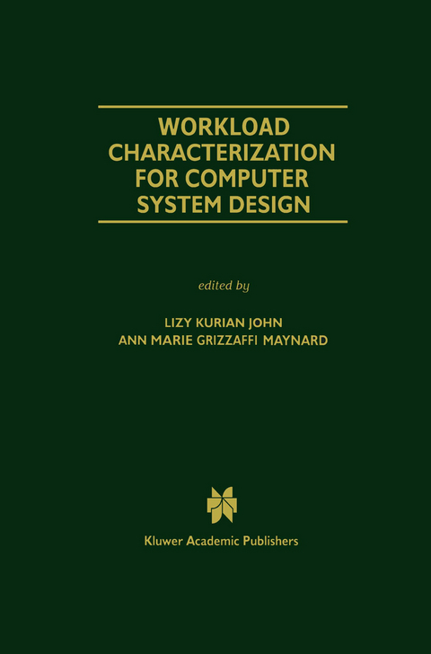 Workload Characterization for Computer System Design - 