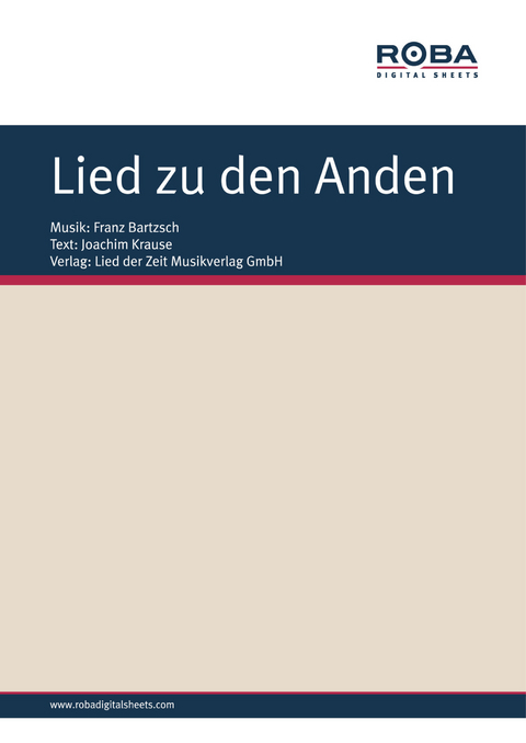 Lied zu den Anden - Franz Bartzsch, Joachim Krause,  Lift, Christiane Utholz