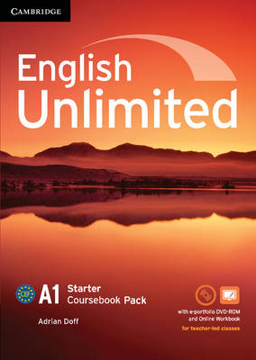 English Unlimited Starter Coursebook with e-Portfolio and Online Workbook Pack - Adrian Doff, Nick Robinson