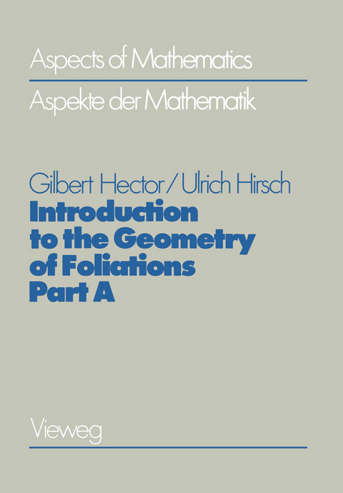 Introduction to the Geometry of Foliations, Part A - Gilbert Hector