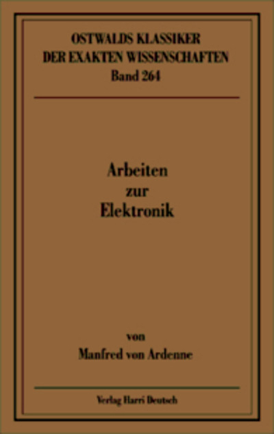 Arbeiten zur Elektronik (Ardenne)