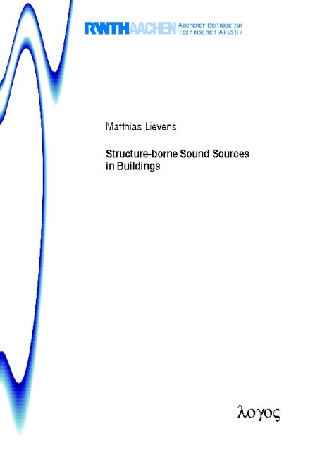 Structure-borne Sound Sources in Buildings - Matthias Lievens