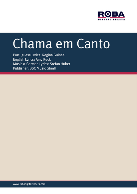 Chama em canto - Stefan F. Huber,  Jazzbirds, Regina Guinee, Amy Ruck