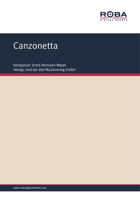 Canzonetta - Alwin Altendorf