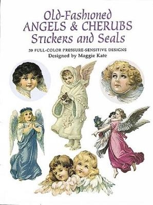 Old-Fashioned Angels and Cherubs Stickers and Seals - 