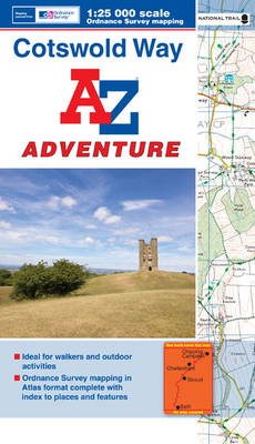 Cotswold Way Adventure Atlas -  Geographers' A-Z Map Company