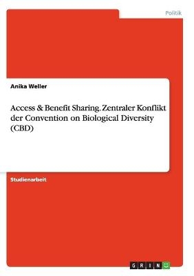Access & Benefit Sharing. Zentraler Konflikt der Convention on Biological Diversity (CBD) - Anika Weller