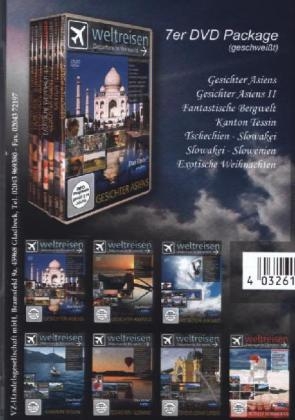 Weltreisen, 7 DVDs