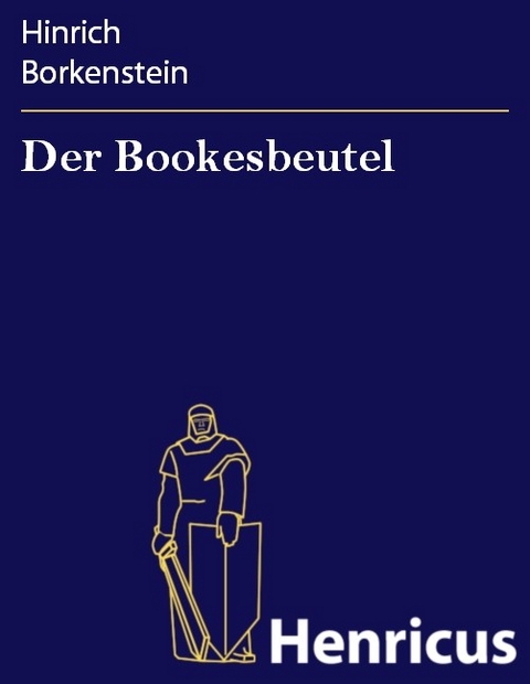 Der Bookesbeutel -  Hinrich Borkenstein