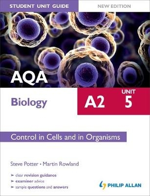 AQA A2 Biology Student Unit Guide New Edition: Unit 5 Control in Cells and in Organisms - Martin Rowland, Steve Potter