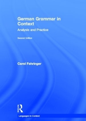 German Grammar in Context - Carol Fehringer