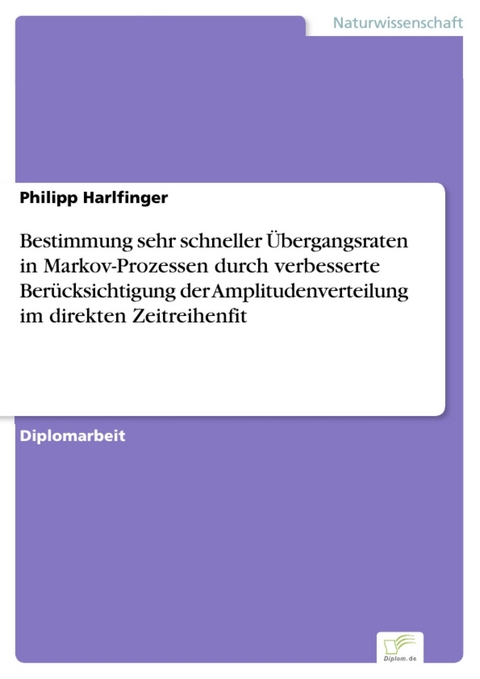 Bestimmung sehr schneller Übergangsraten in Markov-Prozessen durch verbesserte Berücksichtigung der Amplitudenverteilung im direkten Zeitreihenfit -  Philipp Harlfinger