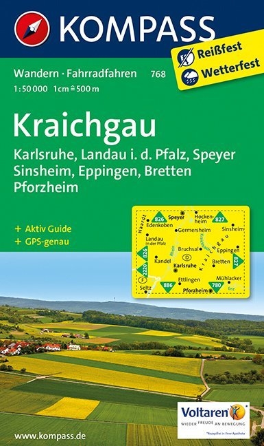 Kraichgau, Karlsruhe, Landau i. d. Pfalz, Speyer, Sinsheim, Eppingen, Bretten, Pforzheim - 