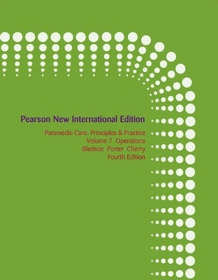 Paramedic Care, Volume 7 - Bryan Bledsoe, Robert Porter, Richard Cherry