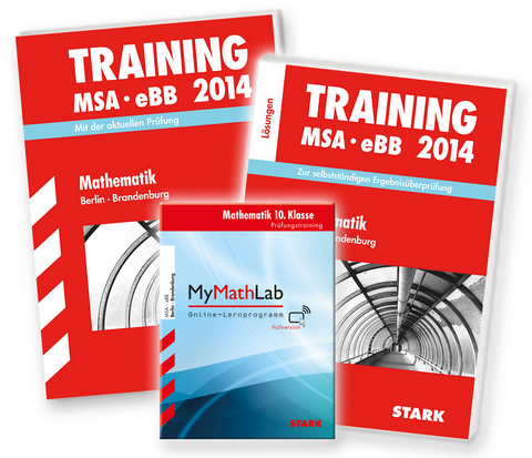 Training Mittlerer Schulabschluss Berlin/Brandenburg / Mathematik 2014 - Gesamtpaket inkl. MyMathLab  Vollversion