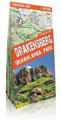 terraQuest Trekking Map Drakensberg & Ukhahlamba Park -  terraQuest