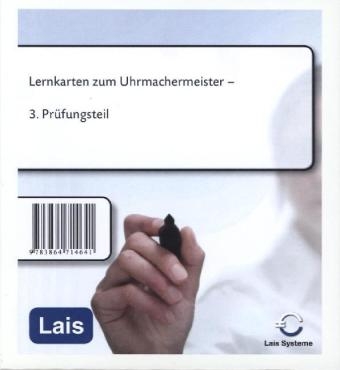 Lernkarten zum Uhrmachermeister -  Hrsg. Sarastro GmbH