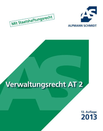 Verwaltungsrecht AT 2 - Horst Wüstenbecker