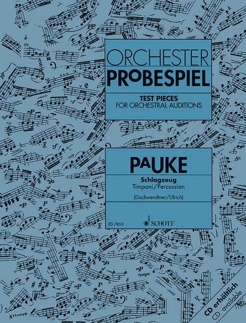 Orchester-Probespiel Pauke / Schlagzeug - 