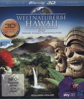 Weltnaturerbe Hawaii 3D - Hawaii Vulkan-Nationalpark, 1 Blu-ray