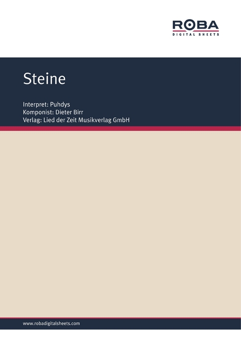 Steine - Dieter Birr, Wolfgang Tilgner