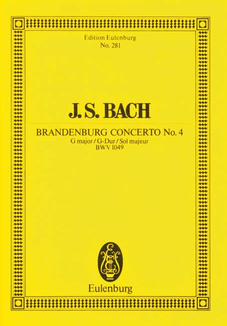 Brandenburgisches Konzert Nr. 4 G-Dur - 