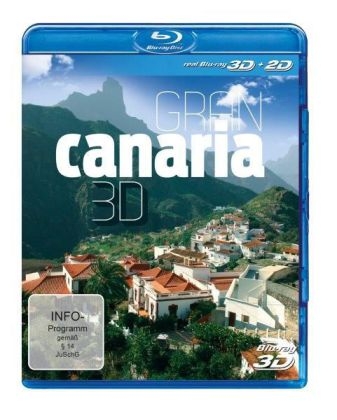Gran Canaria-3D, 1 Blu-ray