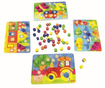 Farbwürfelspiel (Kinderspiel) -  goki