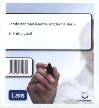 Lernkarten zum Raumausstattermeister -  Hrsg. Sarastro GmbH