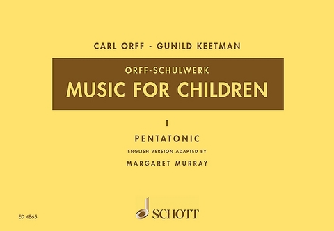 Music for Children - Gunild Keetman, Carl Orff