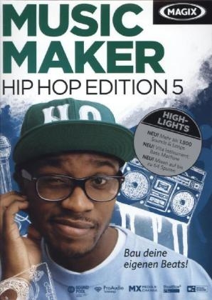Magix Music Maker Hip Hop Edition 5, CD-ROM
