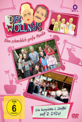 Die Wollnys - Eine schrecklich große Familie. Staffel.1, 2 DVDs