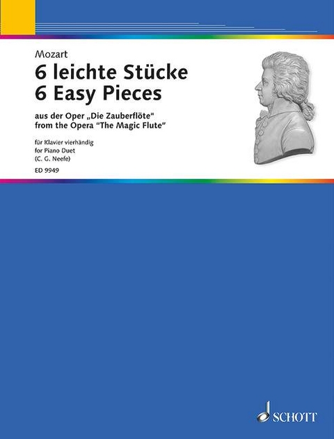 6 leichte Stücke aus der Oper "Die Zauberflöte" - 