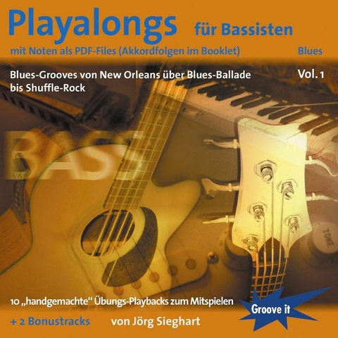 Playalongs für Bassisten Vol. 1