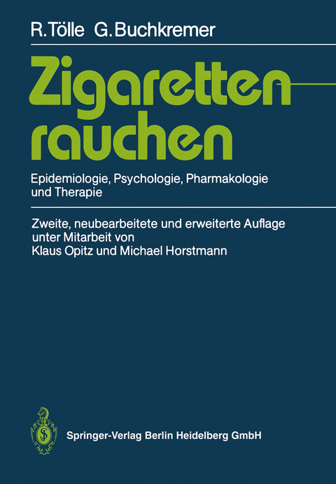 Zigarettenrauchen - Rainer Tölle, Gerhard Buchkremer