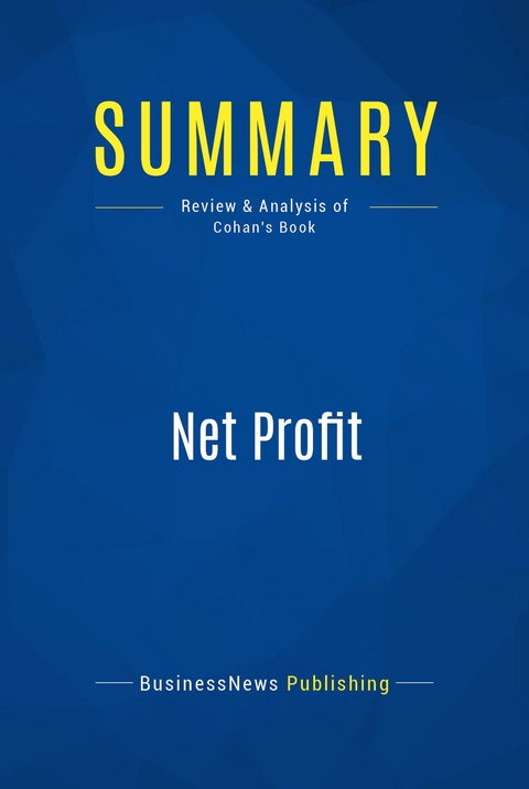 Summary: Net Profit -  BusinessNews Publishing