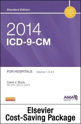 2014 ICD-9-CM for Hospitals, Volumes 1, 2 & 3 Standard Edition with CPT 2013 Standard Edition Package - Carol J Buck