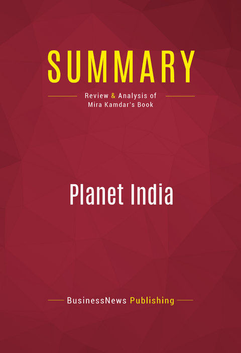 Summary: Planet India -  BusinessNews Publishing