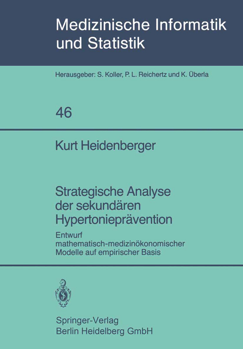 Strategische Analyse der sekundären Hypertonieprävention - K. Heidenberger